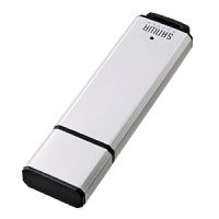 サンワサプライUSBメモリー　USB2.0　シルバー(廉価おすすめ品)