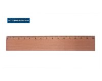 木製　直線定規 15cm
