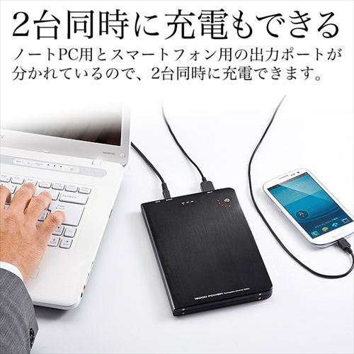ノートpc 充電器 大容量モバイルバッテリー mah ノートパソコン Ipad Iphone スマートフォン対応
